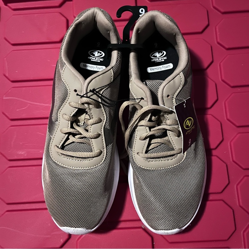 Athletic Works Men's Tan Sneakers